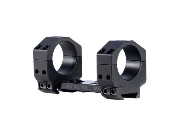 175715 Seekins Precision 0010650112-F Precision Mount Black 7075 Aluminum 30mm Tube