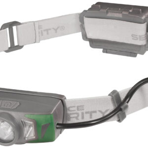 Police Security Twin Power Headlamp 550 Lumens — Gray