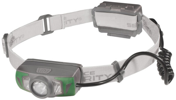 Police Security Twin Power Headlamp 550 Lumens — Gray