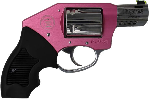 176075 Charter Arms Coyote Off Duty .380 ACP 2in Ported 5rd Pink