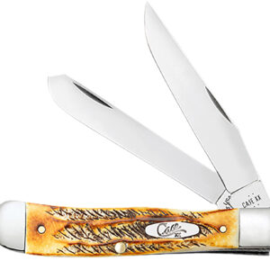 Case 65345 Trapper 3.25 inch Folding Clip Point/Spey Knife