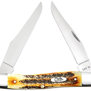 Case Muskrat BoneStag 2.90″ Folding Knife, Clip Point