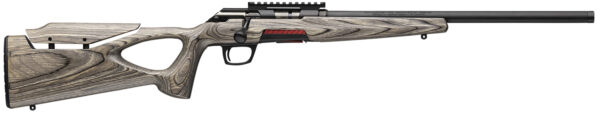 176776 Winchester Repeating Arms 5252271003 Xpert Target 21 Sharp 10+1 18″ Matte Black Threaded Bull Barrel, Matte Black Picatinny Rail Steel Receiver, Gray Adj Comb & LOP Thumbhole Laminate Stock
