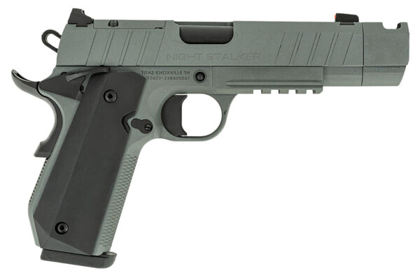 Tisas 1911 Night Stalker B9BA 9mm 4.25 in Grey Cerakote
