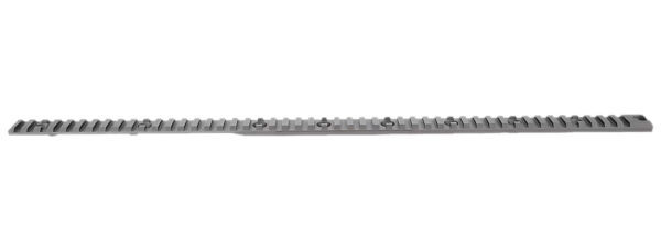 176938 Q LLC TOPRAILFIX191320IN The Fix Top Rail Clear Anodized Aluminum 20″ Long