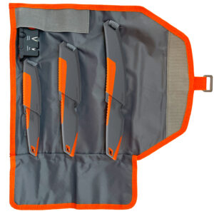 Outdoor Edge VNTX4C Vantex  3.50″/3″/5″ Drop Point/Caping/Boning 7Cr17MoV SS Blade Glass-Filled Nylon Handle 4 Pieces