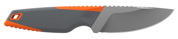 176995 Outdoor Edge VNTXDPC Vantex 4″ Drop Point Plain 7Cr17MoV SS Blade Glass-Filled Nylon Handle