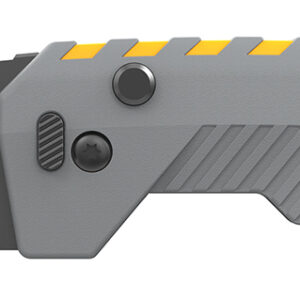 Outdoor Edge XDS230AC Razor XD2  3″ Folding Plain 420J2 SS Blade Gray/Yellow