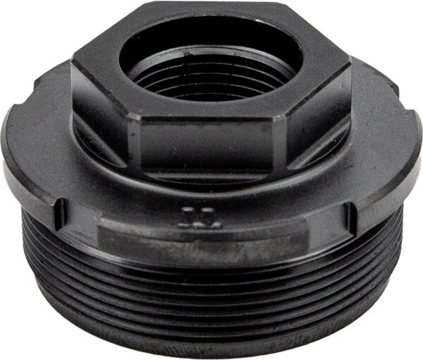 177127 Kgm Suppressors A-DTA-T-3 Direct Thread Adapter Fits 3/4″x24 Titanium Nitride Black