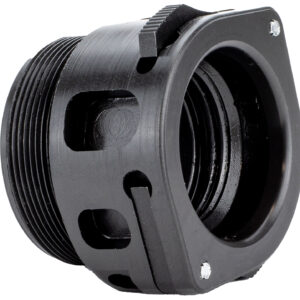 Kgm Suppressors A-QDA-DL  QD Adapter Fits 1.375″x24 Steel Nitride Black