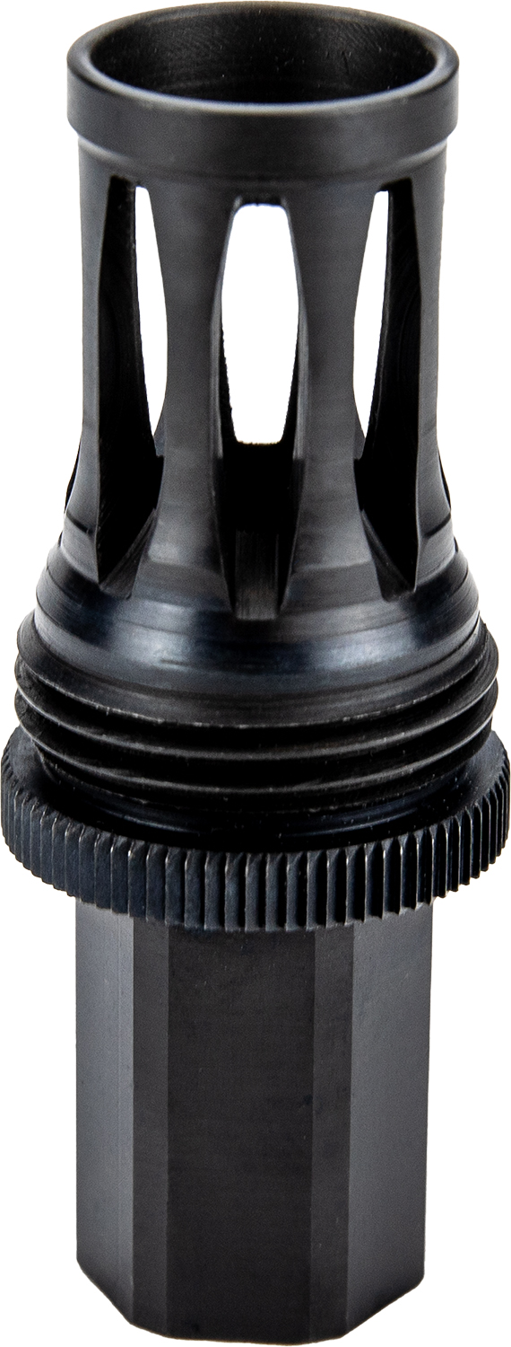 177134 Kgm Suppressors A-QD-FH-S-MP7 Quick Detach Flash Hider Black Nitride Steel M11.5×1 Threads