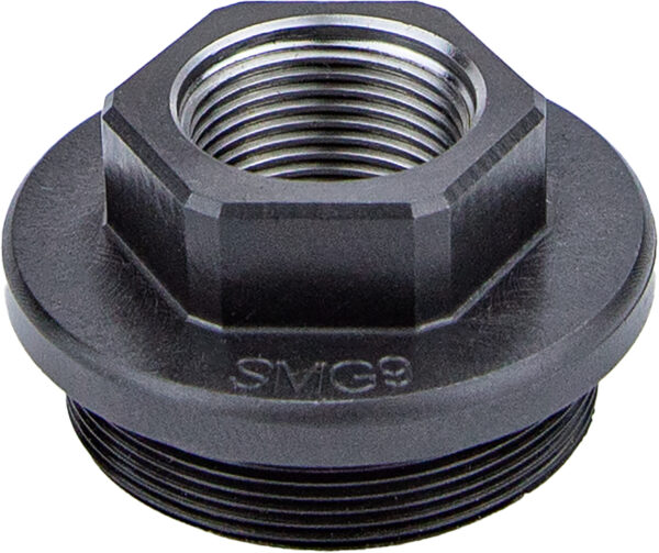 177145 Kgm Suppressors A-SMG9-DTA-S-3 SMG9 Direct Thread Adapter Black Nitride Steel 5/8″x24 Threads