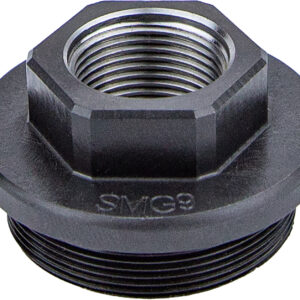 Kgm Suppressors A-SMG9-DTA-S-4 SMG9 Direct Thread Adapter Black Nitride Steel M13.5×1 LH Threads
