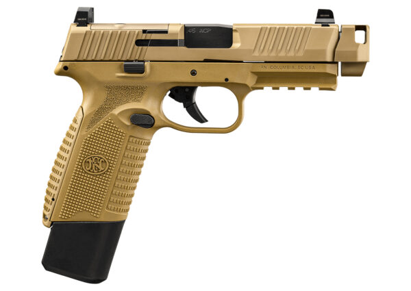 FN 545 MRD Comp .45 ACP FDE, 10rd, 2 Mags