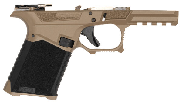 177253 SCT 19 Overmold Frame FDE/Black — Glock 19 (9mm)