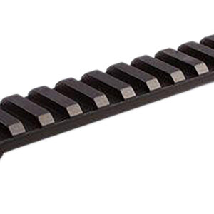 Talley PSM258160   Black Anodized Aluminum Picatinny Rail Mount Short Action 20 MOA