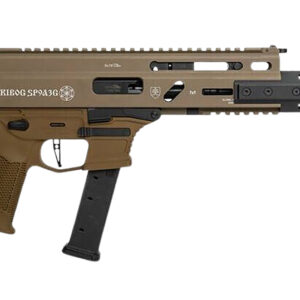 Grand Power Stribog SP9A3G 9mm 16″ Black Barrel Flat Dark Earth Receiver