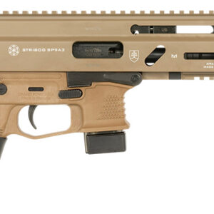 Grand Power Stribog SP9A3 9mm 16in FDE 10 + 1