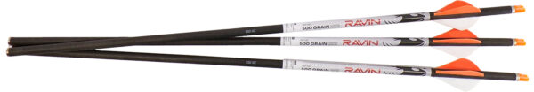 177483 Ravin Crossbows R144 Lighted Arrows 500 Grain 100% Pure Carbon 3 Pack