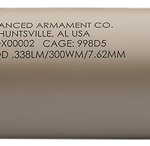Advanced Armament Corp Titan-QD 338LM/8.6BLK 1.85″ Titanium