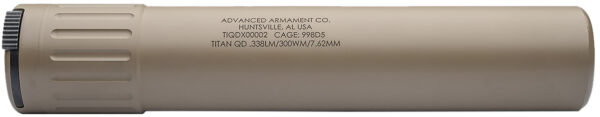 177679 Advanced Armament Corp Titan-QD 338LM/8.6BLK 1.85″ Titanium