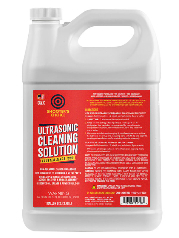 Shooters Choice Ultrasonic Cleaning Solution 1 Gal