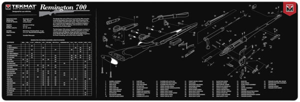 177722 TekMat 12×36 Gun Cleaning Mat – Remington 700