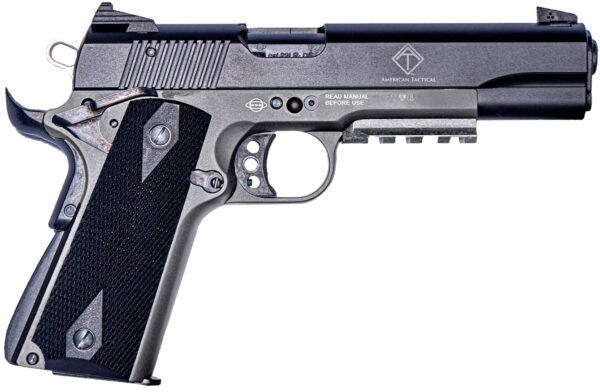 ATI GSG 1911 AD-OPS 5″ .22 LR Gray Frame Black Slide