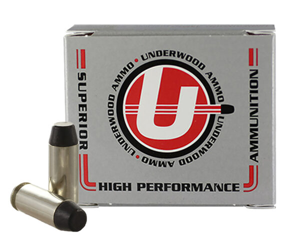 Underwood 10mm Auto 220gr Hard Cast Flat Nose – 20rd