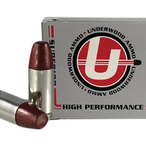 Underwood 9mm Luger +P 147gr Hard Cast Flat Nose 20rd