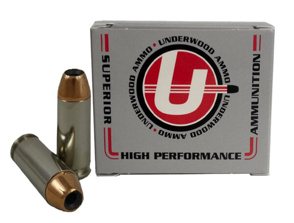 177870 Underwood Ammo 10mm Auto 135gr JHP – 20rd