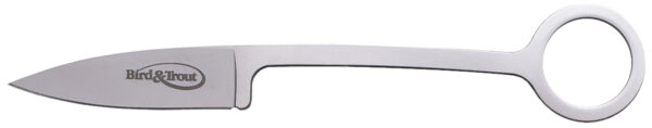 177897 Cold Steel CS20BTJ Bird & Trout 2.25″ AUS-8A SS Plain Drop Point Bead Blasted Blade, 4.06″ Bead Blasted AUS-8A SS Handle