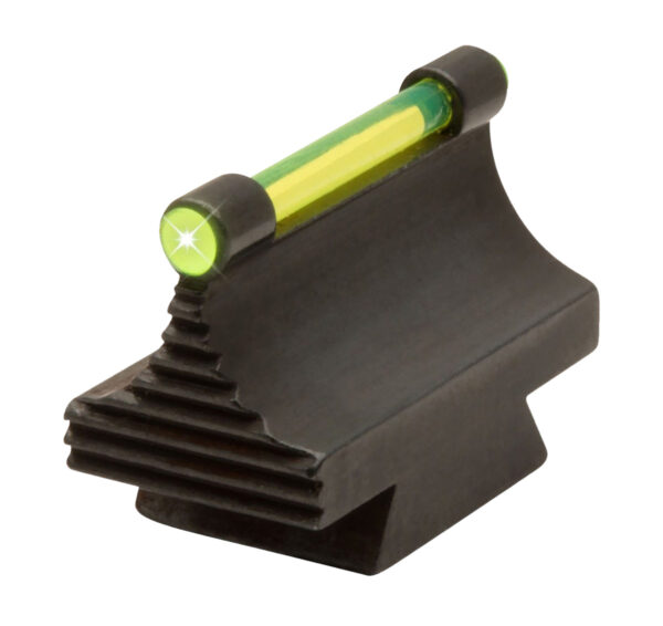 TruGlo TGTG95530RG Front Sight  Green Front Fiber Optic/Black Frame 3/8″ Dovetail, .530″ High