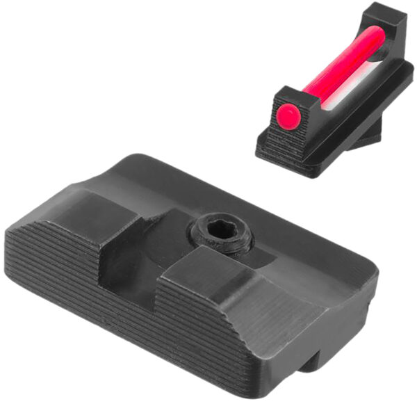 177920 Truglo FO PRO CZ SP-01 Set — Red Fiber Front/Black Rear
