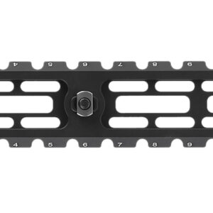 Leapers TLUMA03 ARCA Rail 6 Slot M-LOK  Matte Black Anodized Aluminum 9.40″ Long M-LOK Mount