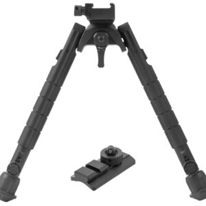 Leapers TLBP03B   Bipod Black Anodized 8-12″ Aluminum