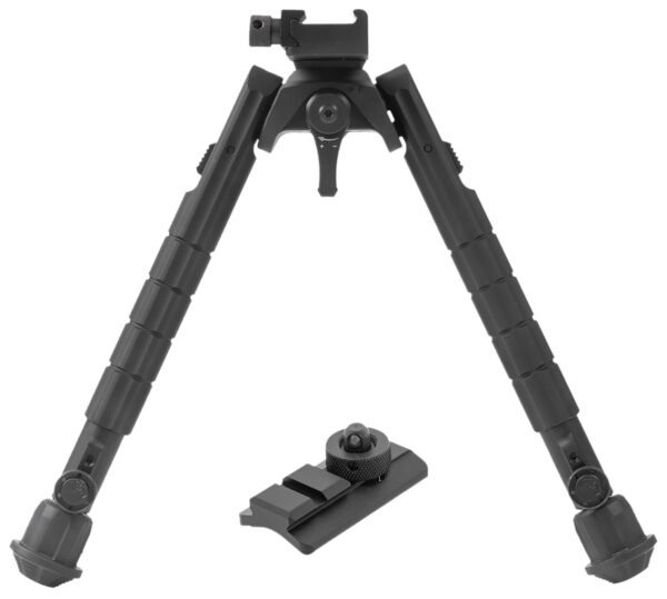 177981 Leapers TLBP03B Bipod Black Anodized 8-12″ Aluminum