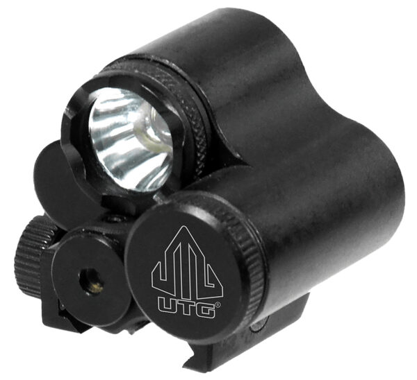 178005 Leapers LTELP28R Black Anodized Aluminum 120 Lumens CREE LED IRB Bulb Red Laser Picatinny Mount