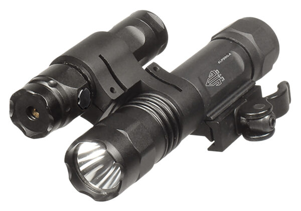 178007 Leapers LTELP39QA Black Aluminum 400Lumens 23mm LED IRB Bulb Green Laser Picatinny/Weaver Mount