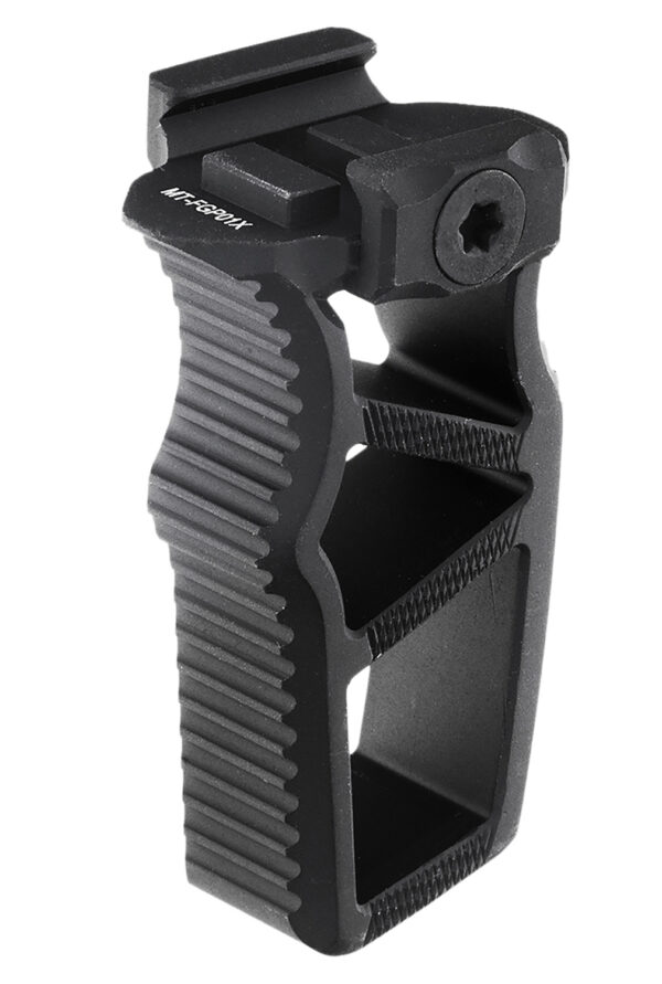 178017 Leapers MTFGP01X Ultra Slim Foregrip Matte Black Anodized Aluminum