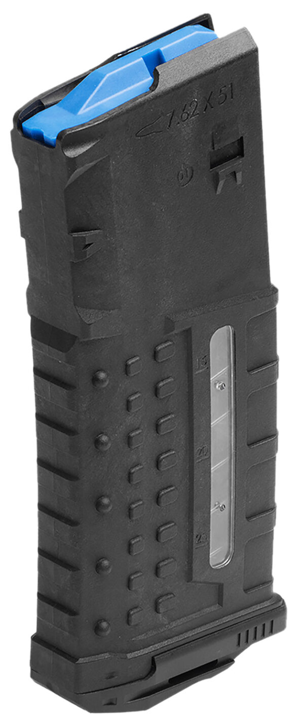 178042 UTG 25rd Windowed .308 Win Polymer Magazine — Matte Black