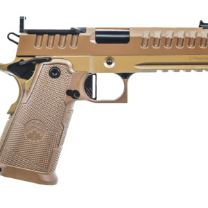 Watchtower Firearms APACHE9MMCMNDRFDE Apache  Commander Frame 9mm Luger 15+1 4.25″ Threaded Barrel Steel Slide Flat Dark Earth PVD