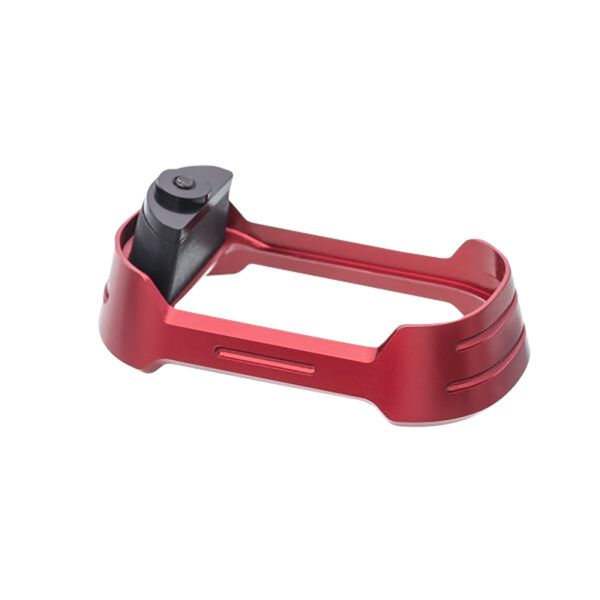 178362 Tyrant CNC TDG48MWRED Magwell Fits Glock 43x/48 Red Aluminum