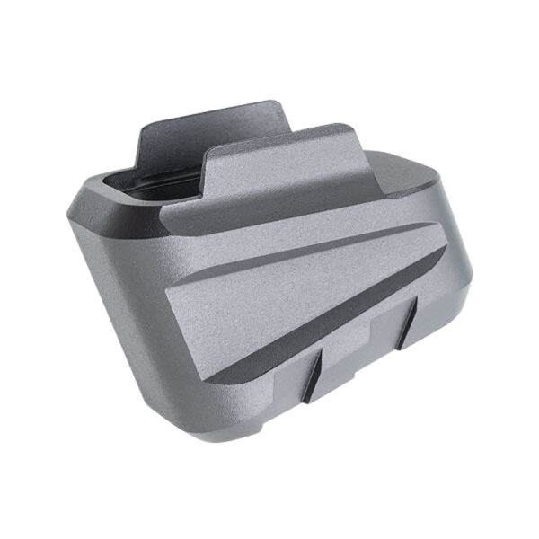 178383 Tyrant CNC P320 +5 Magazine Extension, Gray