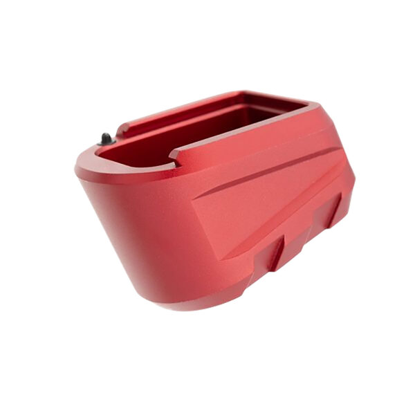 178388 Tyrant CNC TDP365MAGEXRED Magazine Extension 9mm Fits Sig P365 X Macro 3rd Red Aluminum