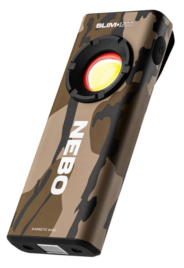 178409 NEBO NEBPOC0011 Pocket Light Mossy Oak Bottomland Aluminum 1200 Lumens