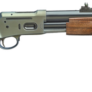 Davide Pedersoli 010S934044 Jackal 44 44 Mag 6+1 19″ Silver Cerakote Threaded Barrel & Receiver w/Picatinny Rail, Walnut Fixed Stock