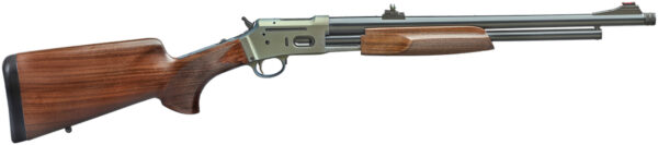 Davide Pedersoli 010S934044 Jackal 44 44 Mag 6+1 19″ Silver Cerakote Threaded Barrel & Receiver w/Picatinny Rail, Walnut Fixed Stock