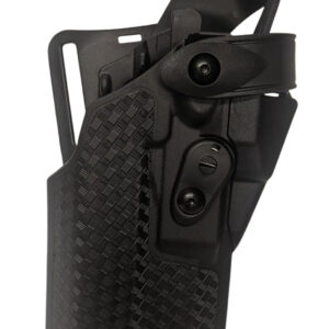 Safariland 7360RDS8325481 7360RDS  7TS Black Compatible w/ 17 Gen5, SureFire X300U, Basketweave Finish, Right Hand