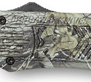 CobraTec Knives MWDCTK1MDNS CTK-1 American Flag Medium 3″ OTF Drop Point Plain D2 Steel Blade, 5″ Woodland Camo Aluminum Alloy Handle